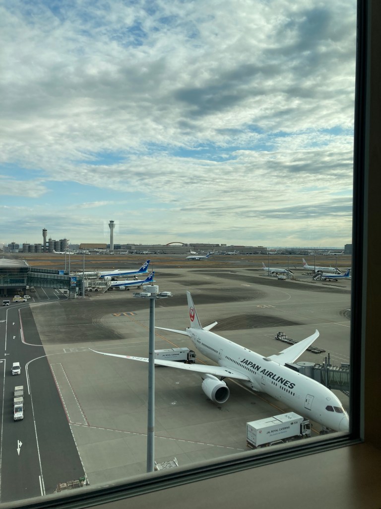 東京羽田國泰機場貴賓室 停機坪
