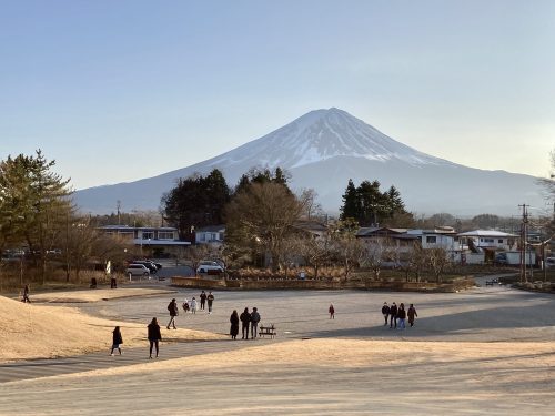 八木崎公園 富士山景色 富士山河口湖2日1夜