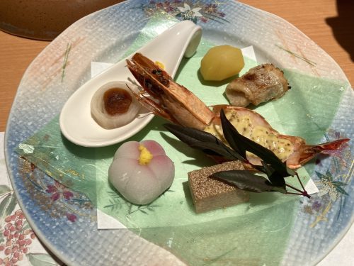 富士山河口湖溫泉酒店 湖邊酒店 一泊二食 晚餐 前菜