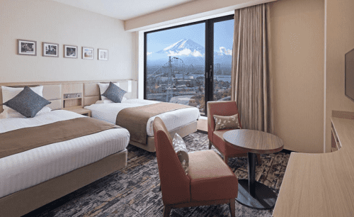 MYSTAYS富士山展望温泉酒店(HOTEL MYSTAYS Fuji Onsen Resort) 山景雙人房