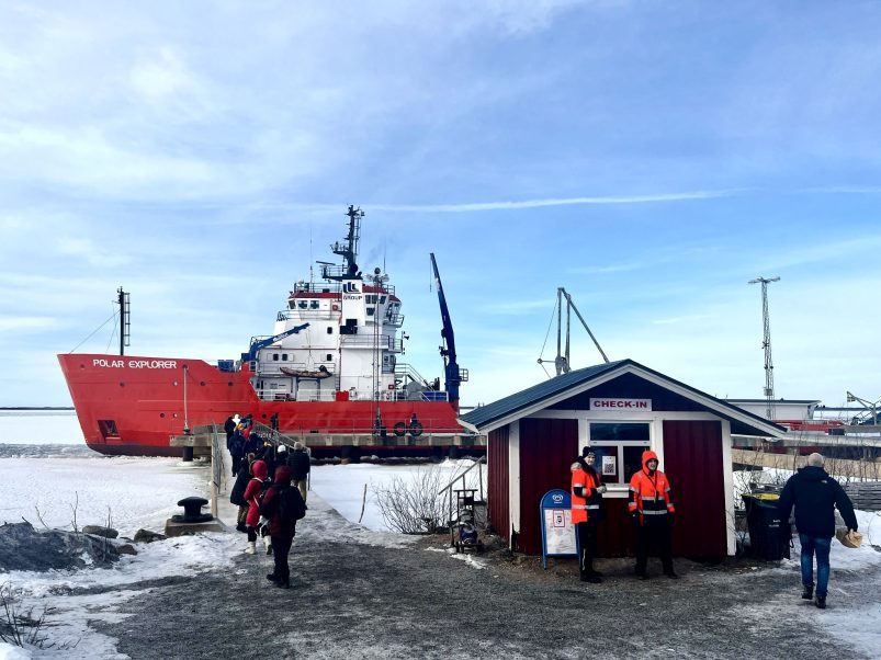 📍瑞典Axelsvik：Polar Explorer 破冰船之旅 