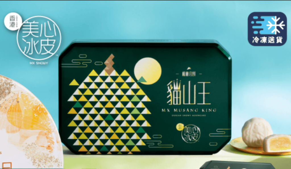 美心貓山王榴槤冰皮禮盒電子禮券 (6件裝)