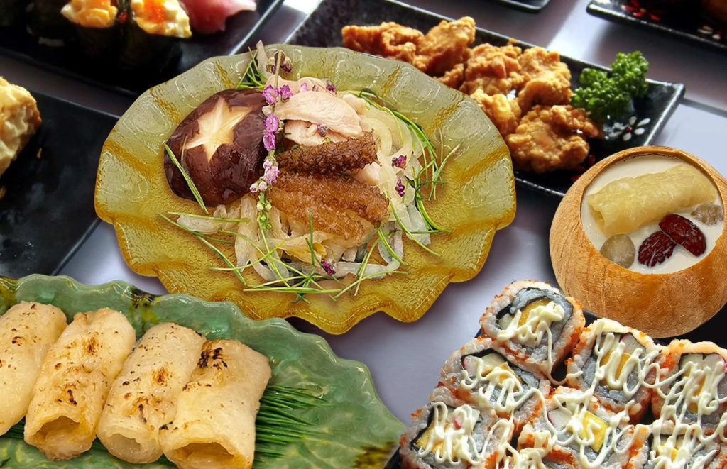 四季‧悅花膠主題日式放題